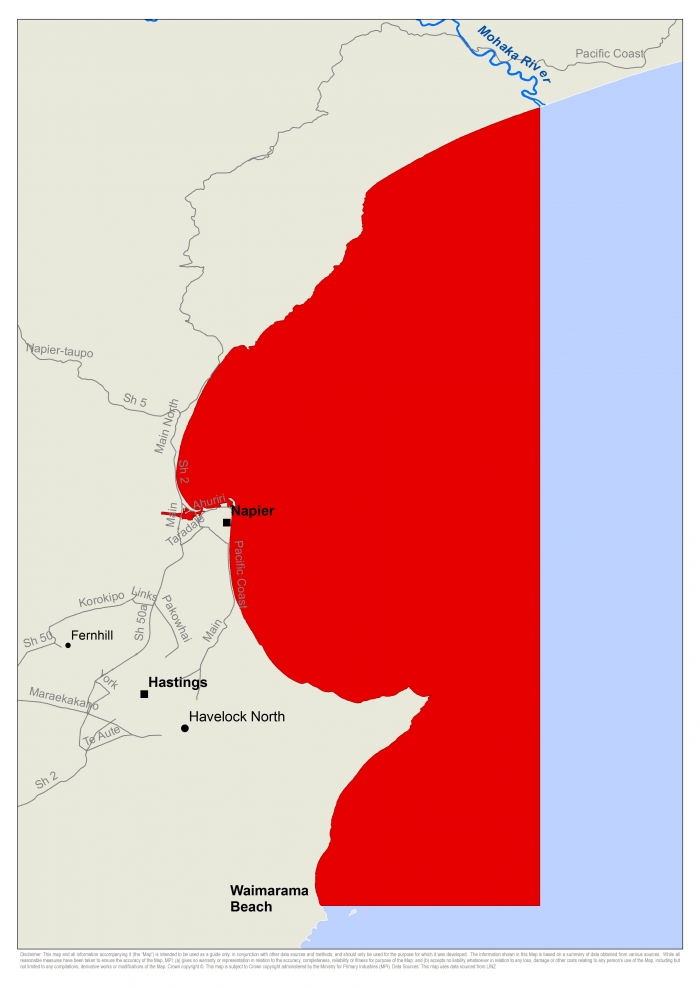 Shellfish biotoxin warning Bay of Plenty