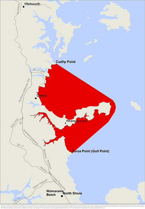 Shellfish biotoxin warning Bay of Plenty