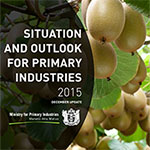 cover of Situation and Outlook for Primary Industries December 2015 update