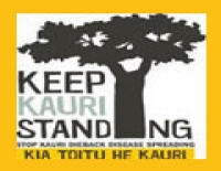 Keep Kauri standing logo