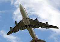 flying aeroplane