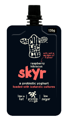 The Collective brand Raspberry Hibiscus Skyr Pouch (135g)