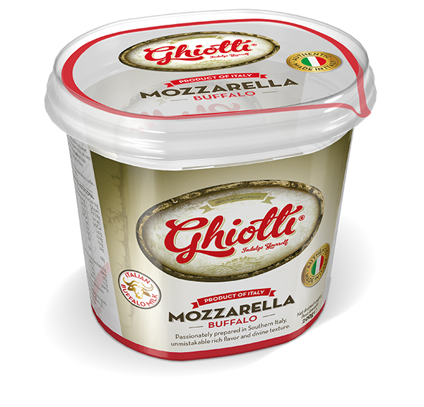 Ghiotti brand Mozzarella Buffalo (200g)