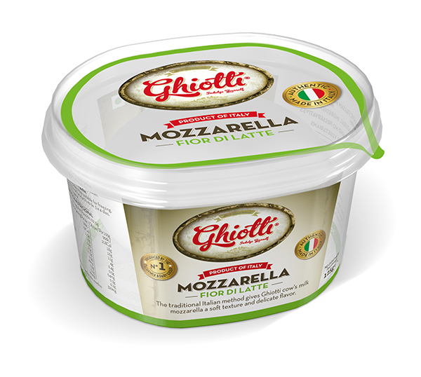 Ghiotti brand Mozzarella Fior di Latte (125g)