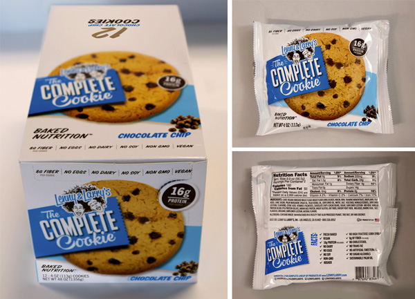 Lenny & Larry’s brand The Complete Cookie, Chocolate Chip Flavour