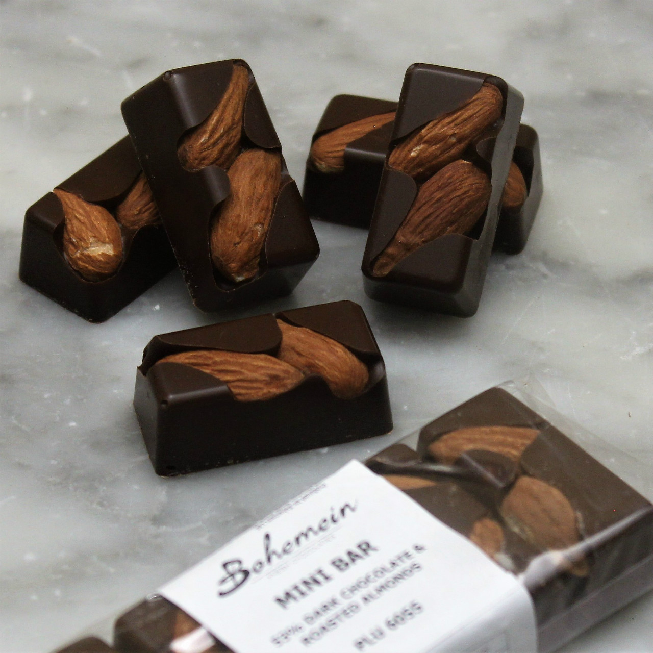 Bohemein Fresh Chocolates brand Mini Bar dark almond