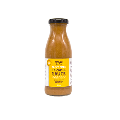 Veesey brand Dairy Free Caramel Sauce 250mL 