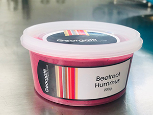 Georgatti brand Beetroot Hummus (200g)