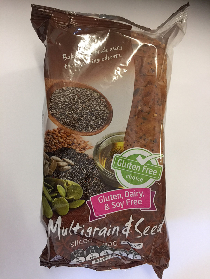  Gluten Free Choice brand Multigrain and Seed bread (500g)