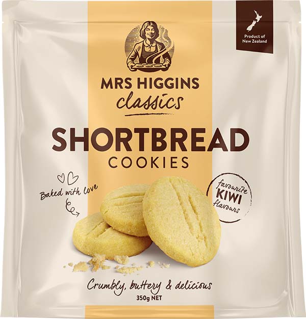 Mrs Higgins brand Classics Shortbread Cookies (350g)
