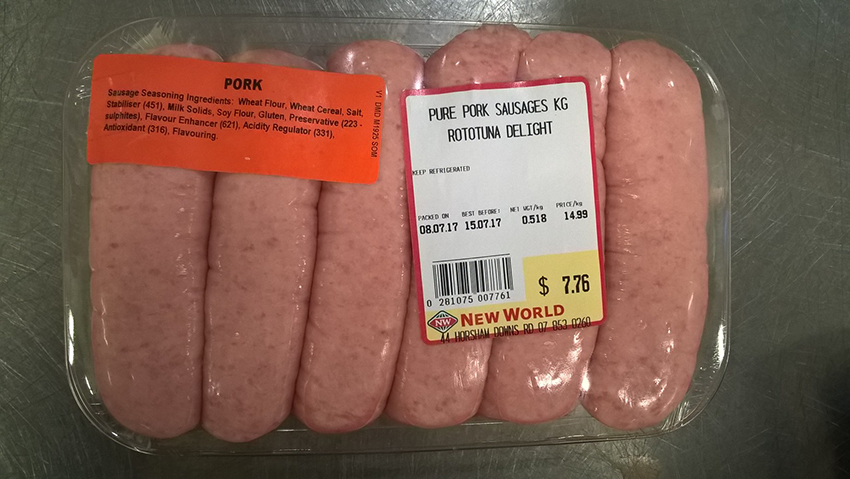 Pure Pork Sausages Rototuna Delight