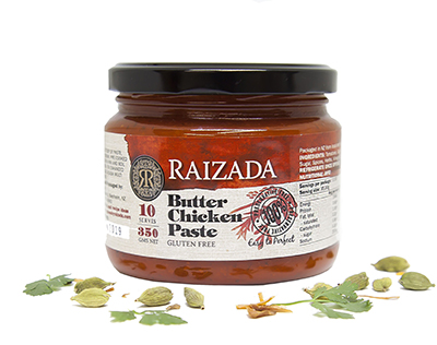 Raizada brand Butter Chicken Paste (350g)
