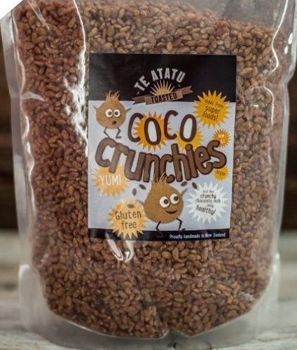 Bag of Te Atatu Toasted brand Coco Crunchies 600g
