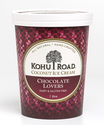 Image of Kohu road coconut ice cream chocolate lovers 1 litre