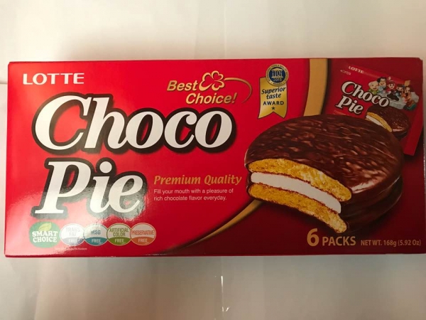 Lotte Choco Pie 6 Pieces