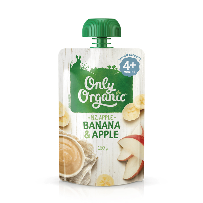 Only Organic squeezable pouch (120g)