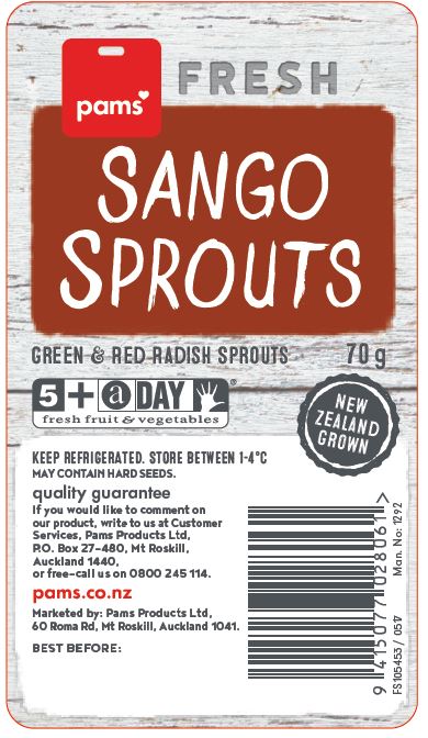 Pams Sprouts Sango (70g)