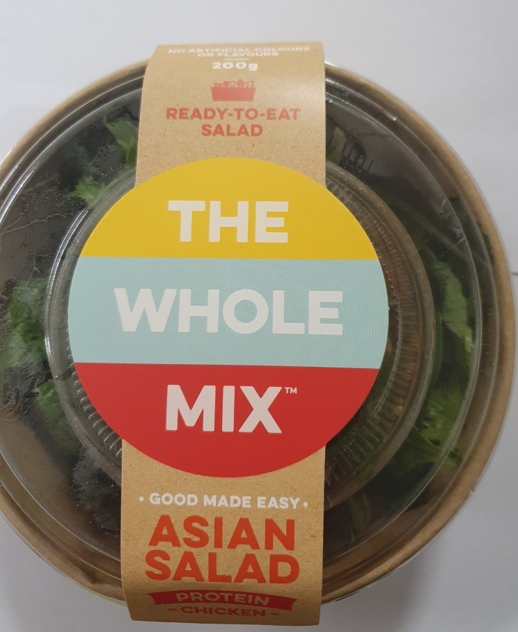 cup of The Whole Mix brand Asian salad 200g