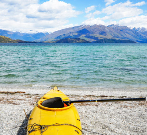 Kayak at Lake Wanaka