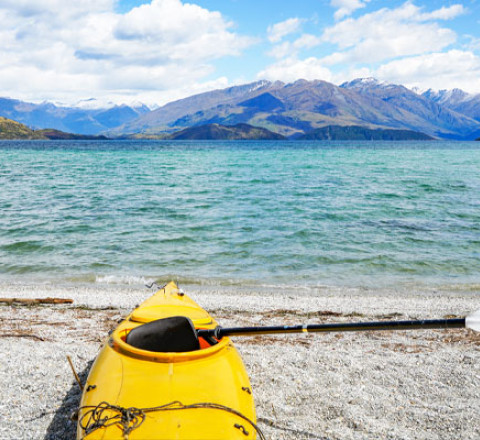 Kayak at Lake Wanaka